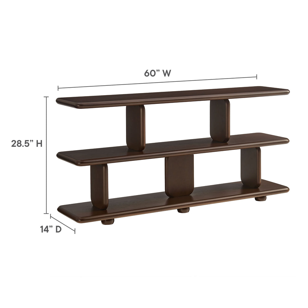 Lyle Sculptural 2-Tier Bookshelf by Modway | Bookshelfs | Modishstore - 16