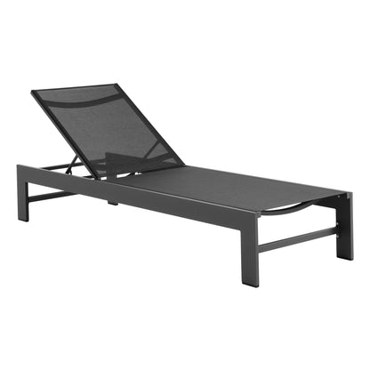 Tahoe Outdoor Patio Mesh and Aluminum Chaise Lounge by Modway | Sofas | Modishstore - 2