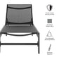 Tahoe Outdoor Patio Mesh and Aluminum Chaise Lounge by Modway | Sofas | Modishstore - 9