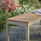 Finn Outdoor Patio Aluminum Bench with Faux Wood Top by Modway | Outdoor Patio Daybed | Modishstore - 7