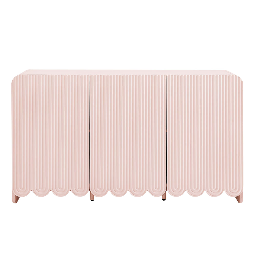 Dahlia Fluted and Scalloped Sideboard Storage Cabinet by Modway | Sideboards | Modishstore - 4