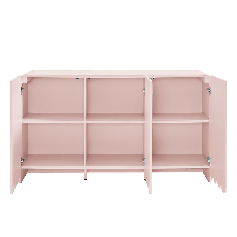 Dahlia Fluted and Scalloped Sideboard Storage Cabinet by Modway | Sideboards | Modishstore - 5