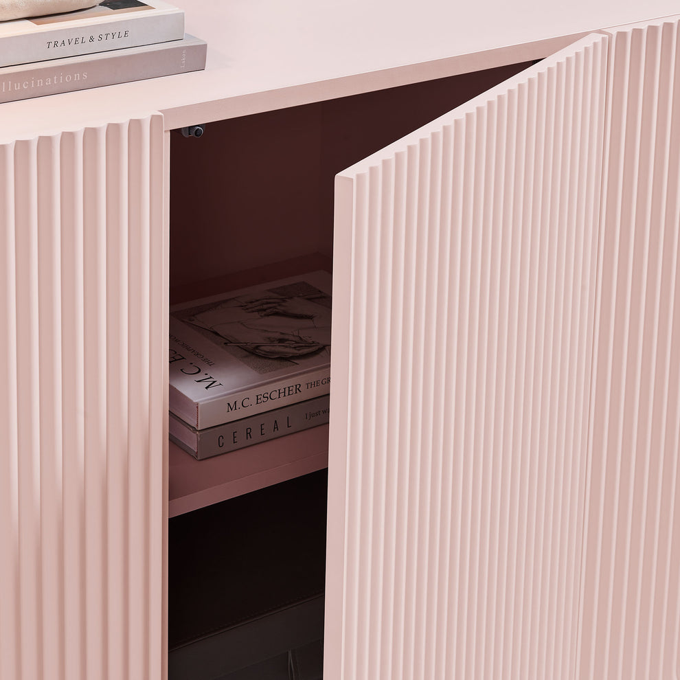 Dahlia Fluted and Scalloped Sideboard Storage Cabinet by Modway | Sideboards | Modishstore - 7