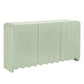 Dahlia Fluted and Scalloped Sideboard Storage Cabinet by Modway | Sideboards | Modishstore - 10
