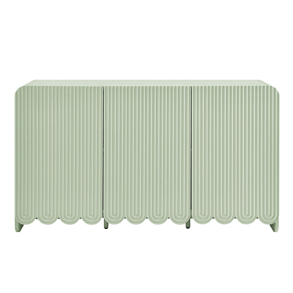 Dahlia Fluted and Scalloped Sideboard Storage Cabinet by Modway | Sideboards | Modishstore - 12