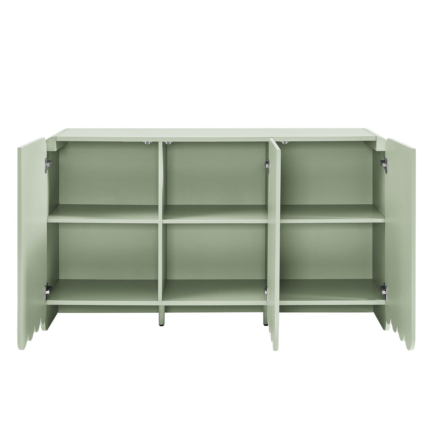Dahlia Fluted and Scalloped Sideboard Storage Cabinet by Modway | Sideboards | Modishstore - 13