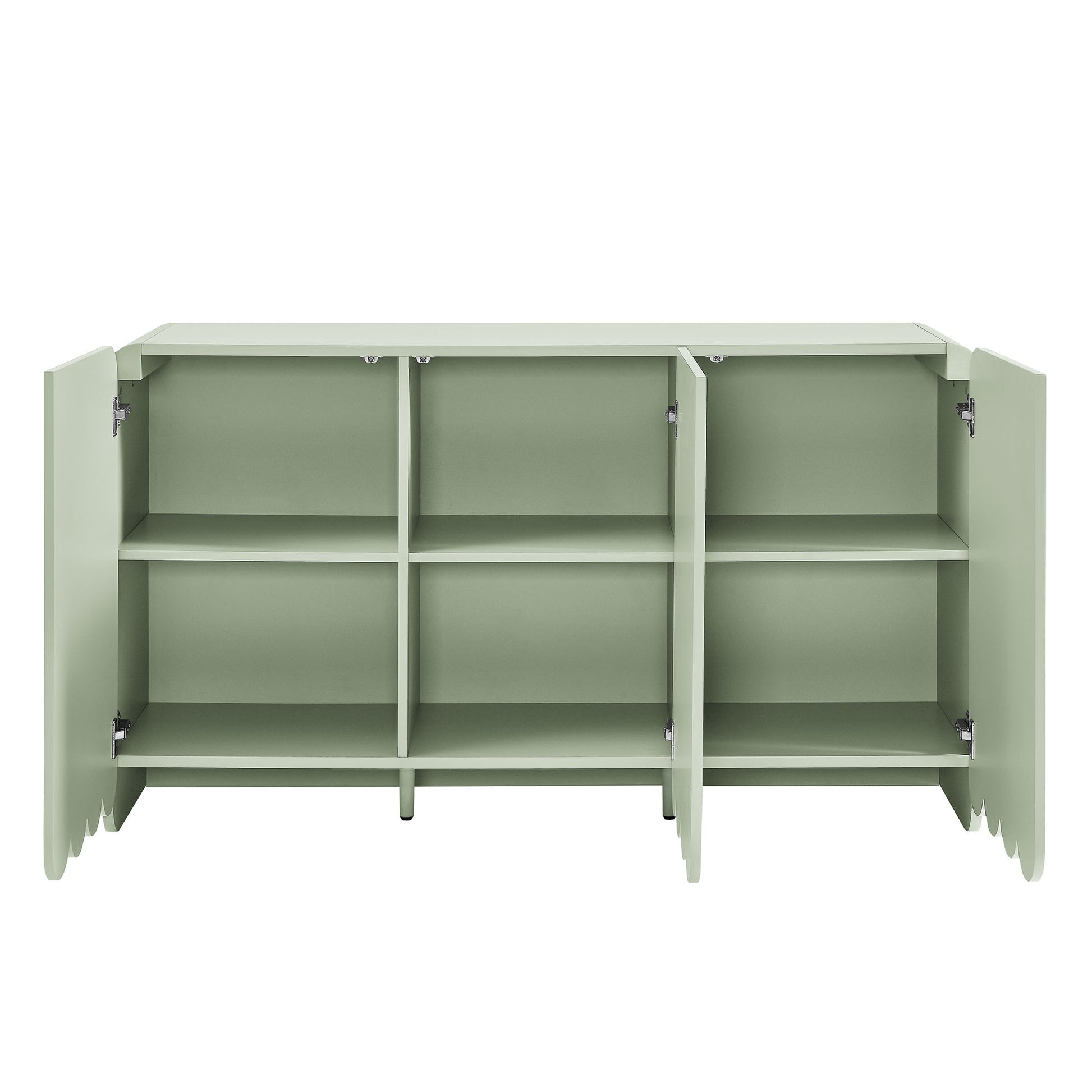 Dahlia Fluted and Scalloped Sideboard Storage Cabinet by Modway | Sideboards | Modishstore - 13