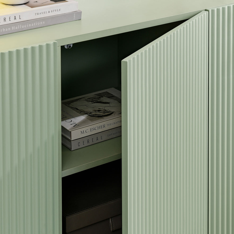 Dahlia Fluted and Scalloped Sideboard Storage Cabinet by Modway | Sideboards | Modishstore - 15