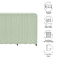 Dahlia Fluted and Scalloped Sideboard Storage Cabinet by Modway | Sideboards | Modishstore - 17
