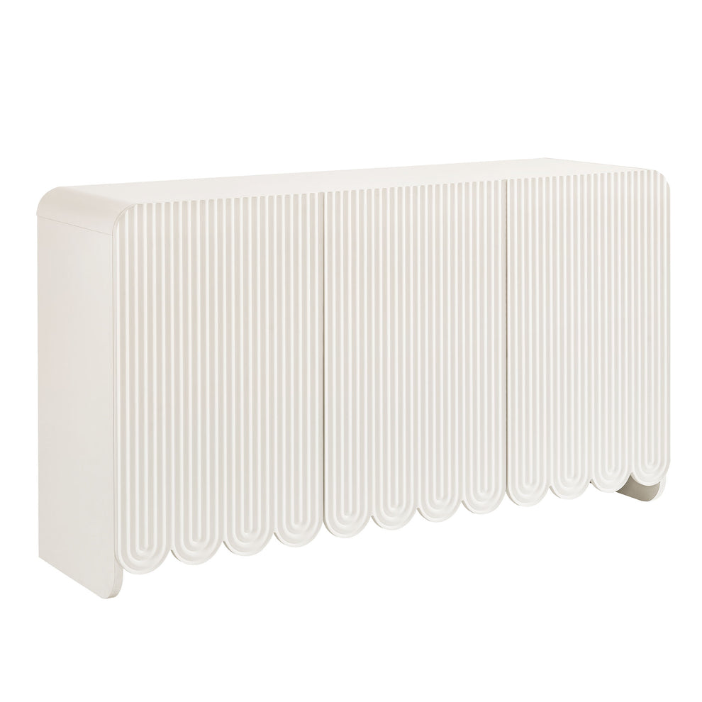Dahlia Fluted and Scalloped Sideboard Storage Cabinet by Modway | Sideboards | Modishstore - 19