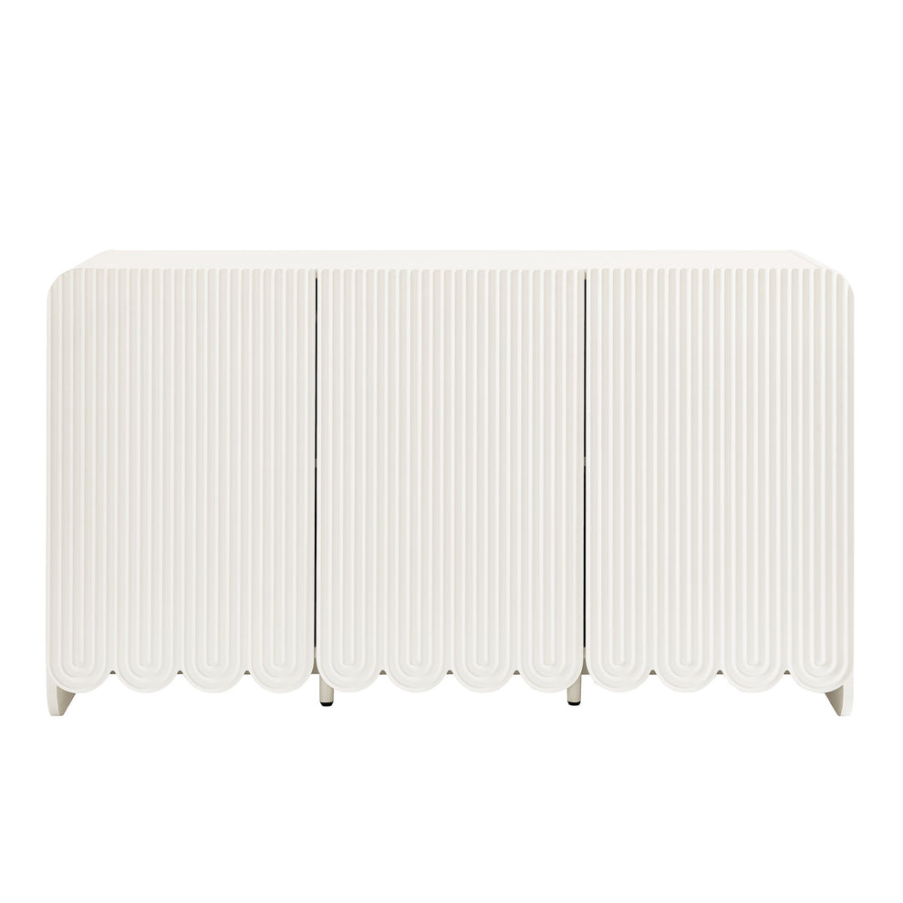 Dahlia Fluted and Scalloped Sideboard Storage Cabinet by Modway | Sideboards | Modishstore - 21