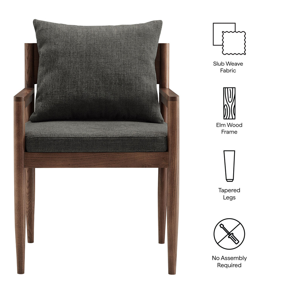 Remington Wood Dining Armchair by Modway | Armchairs | Modishstore - 8