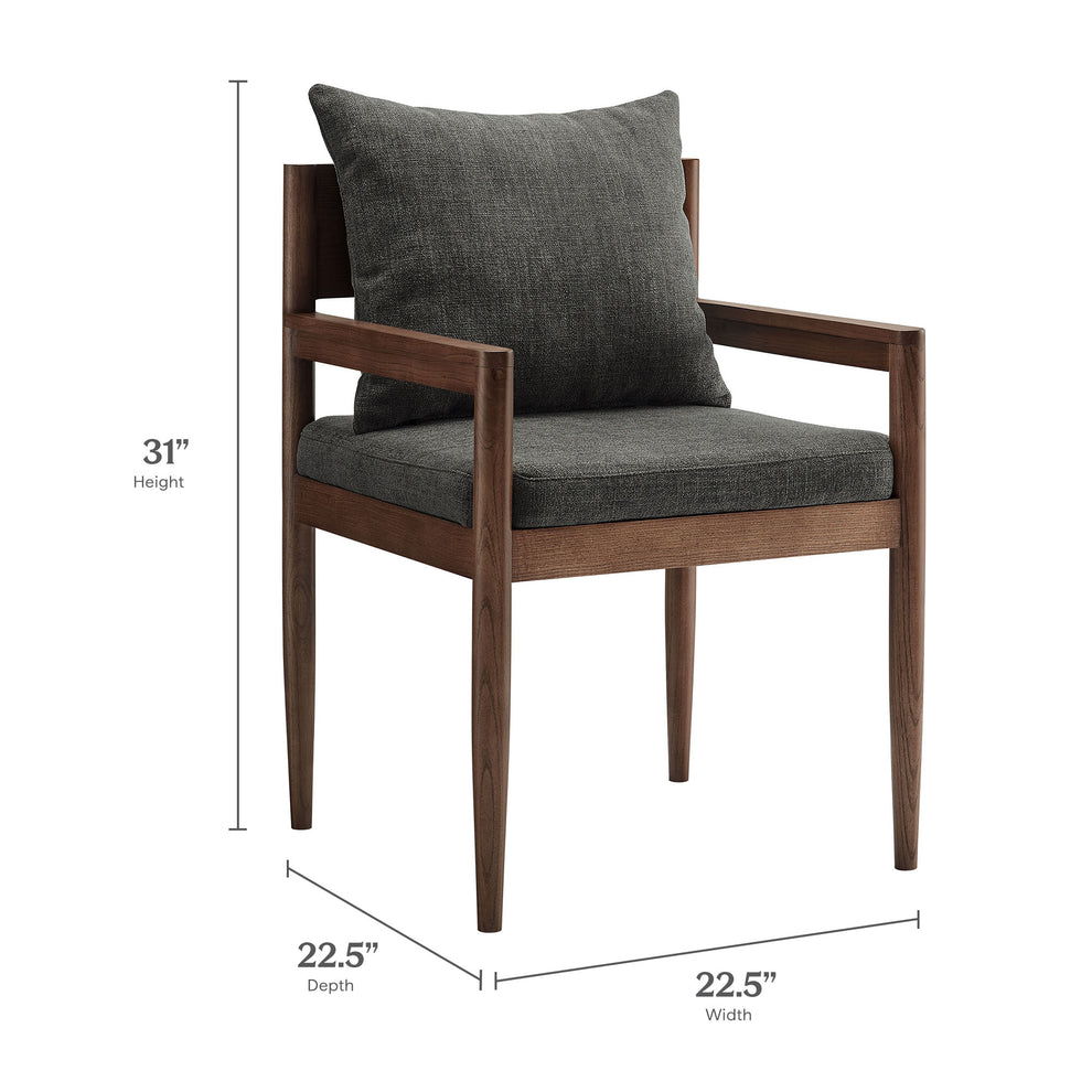 Remington Wood Dining Armchair by Modway | Armchairs | Modishstore - 9