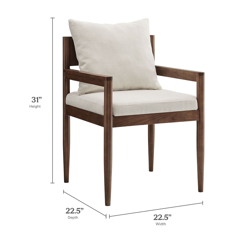 Remington Wood Dining Armchair by Modway | Armchairs | Modishstore - 18
