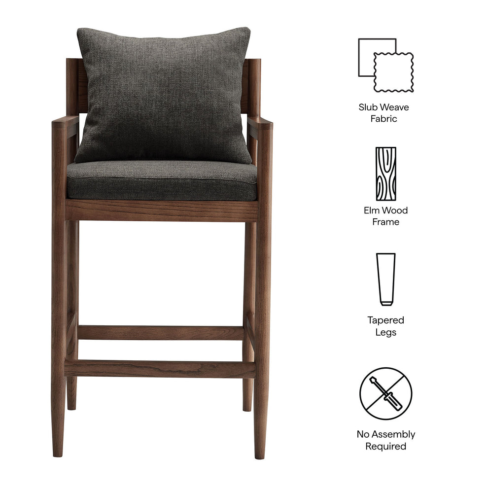 Remington Wood Bar Stool by Modway | Bar Stools | Modishstore - 8