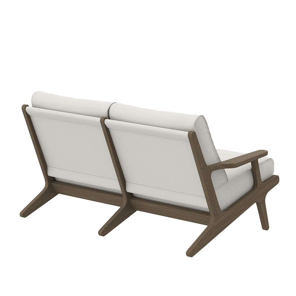 Saratoga Outdoor Patio Teak Wood Loveseat by Modway | Loveseats | Modishstore - 4