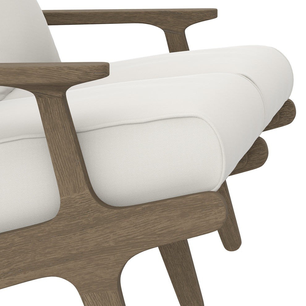 Saratoga Outdoor Patio Teak Wood Loveseat by Modway | Loveseats | Modishstore - 6