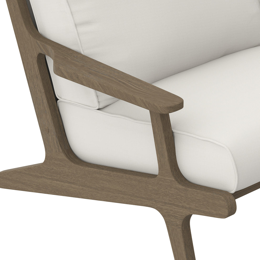 Saratoga Outdoor Patio Teak Wood Armchair by Modway | Outdoor Patio Daybed | Modishstore - 6