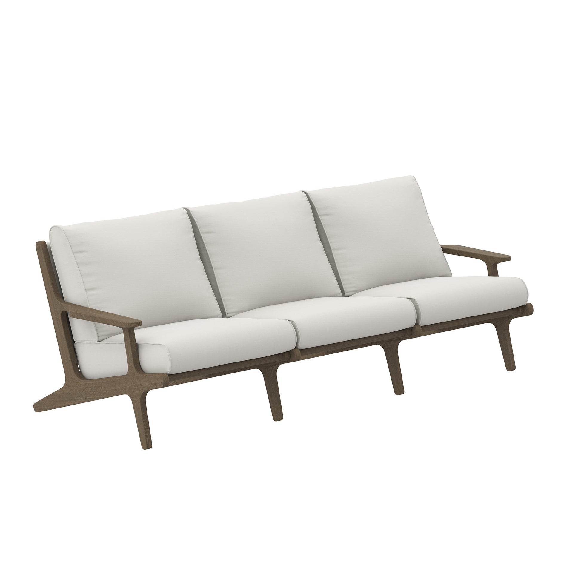 Saratoga Outdoor Patio Teak Sofa by Modway | Outdoor Patio Daybed | Modishstore - 2
