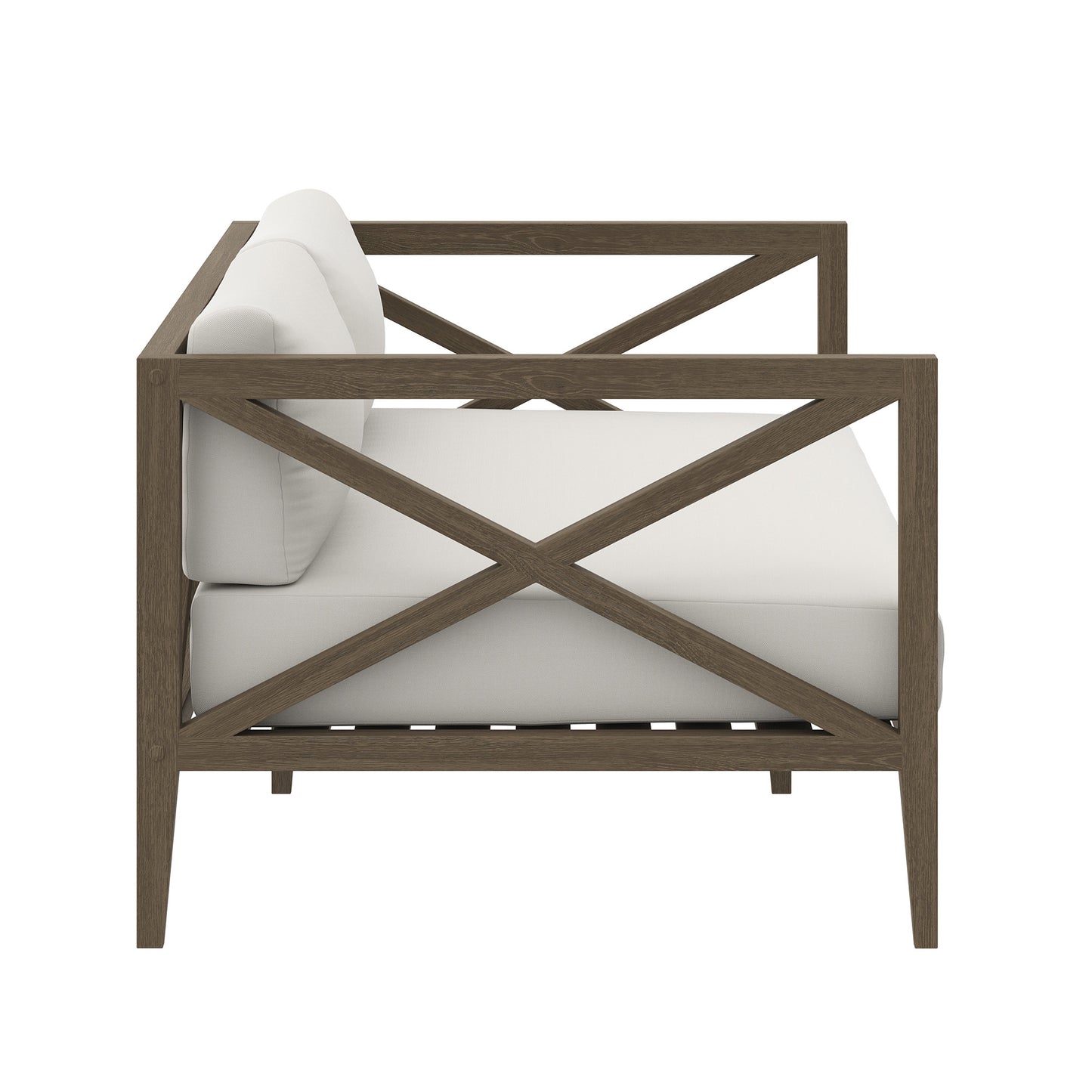 Northlake Outdoor Patio Teak Loveseat by Modway | Loveseats | Modishstore - 3