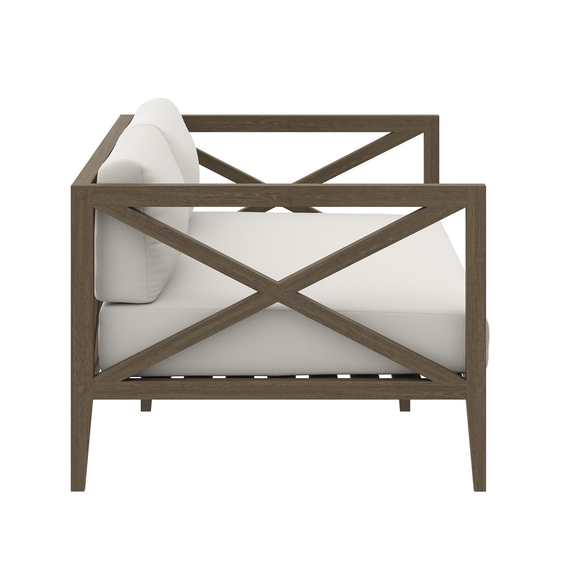 Northlake Outdoor Patio Teak Loveseat by Modway | Loveseats | Modishstore - 3