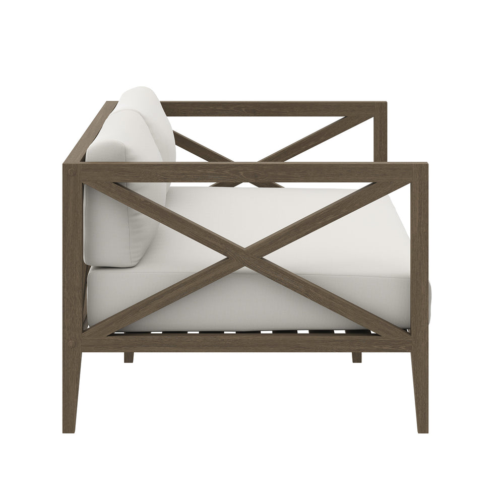 Northlake Outdoor Patio Teak Loveseat by Modway | Loveseats | Modishstore - 3