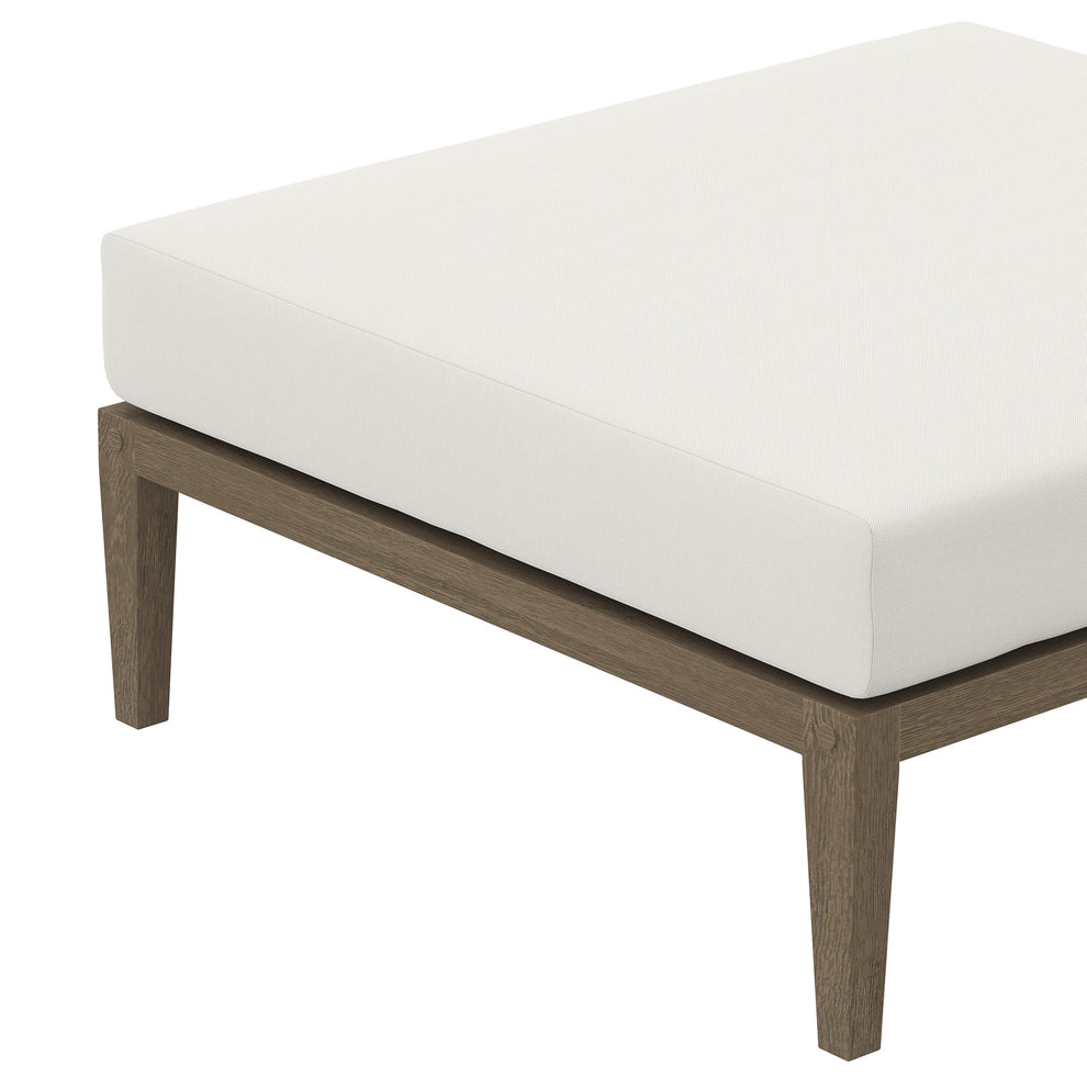 Northlake Outdoor Patio Teak Ottoman by Modway | Outdoor Patio Daybed | Modishstore - 5