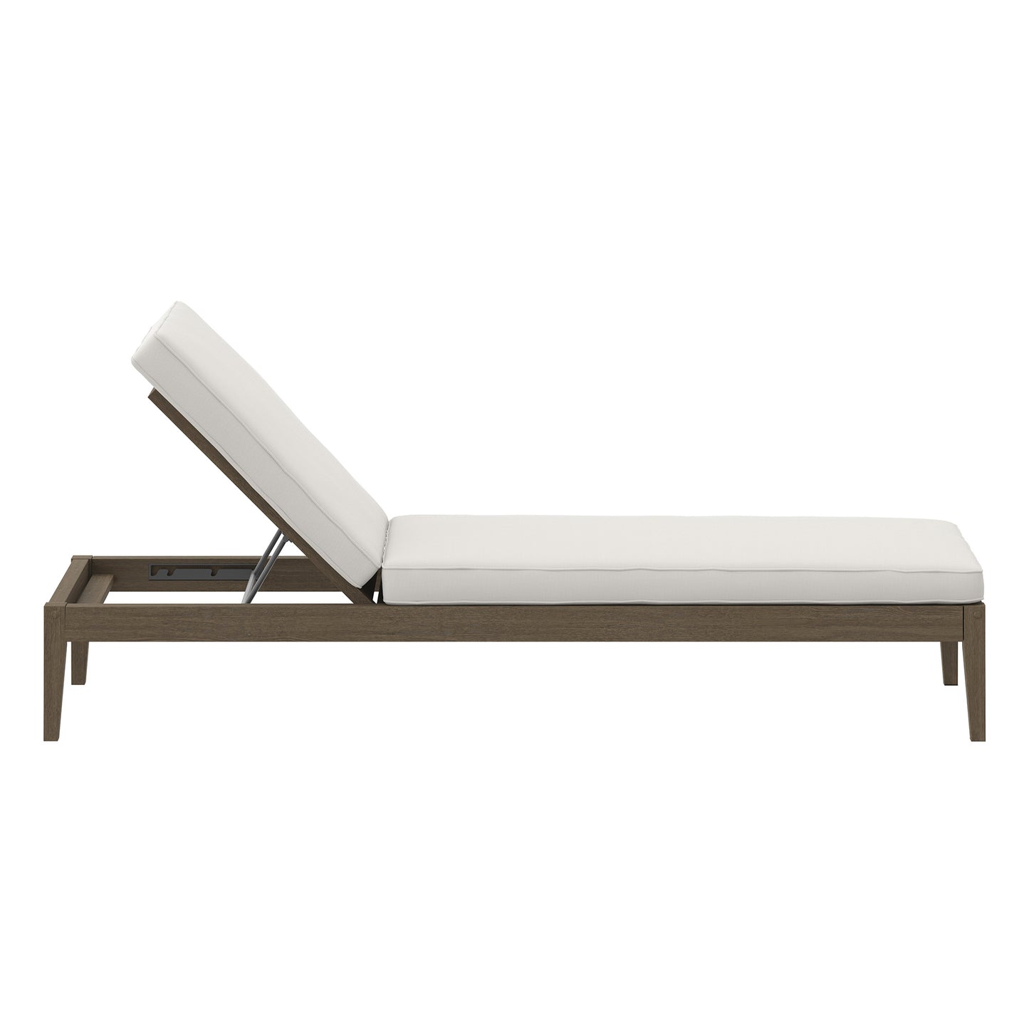 Northlake Outdoor Patio Teak Chaise Lounge by Modway | Outdoor Patio Daybed | Modishstore - 3