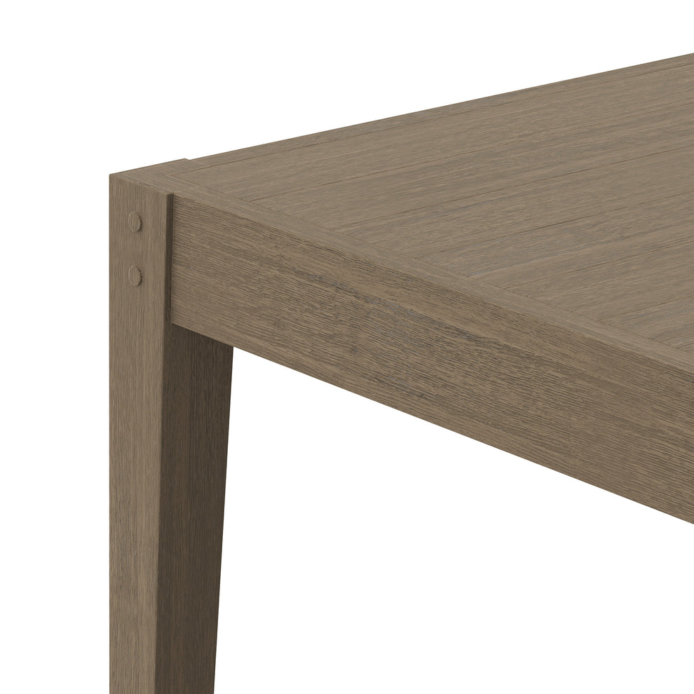 Northlake 83" Rectangular Outdoor Patio Teak Dining Table by Modway | Outdoor Patio Daybed | Modishstore - 6