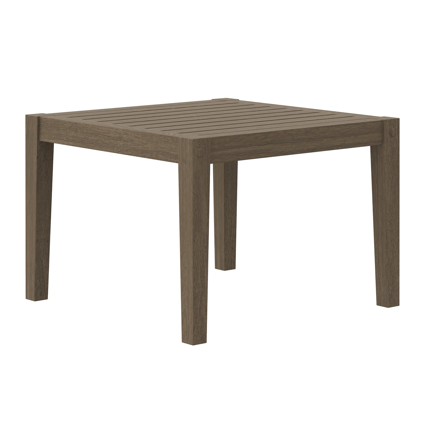 Northlake Square Outdoor Patio Teak Side Table by Modway | Outdoor Patio Daybed | Modishstore - 2