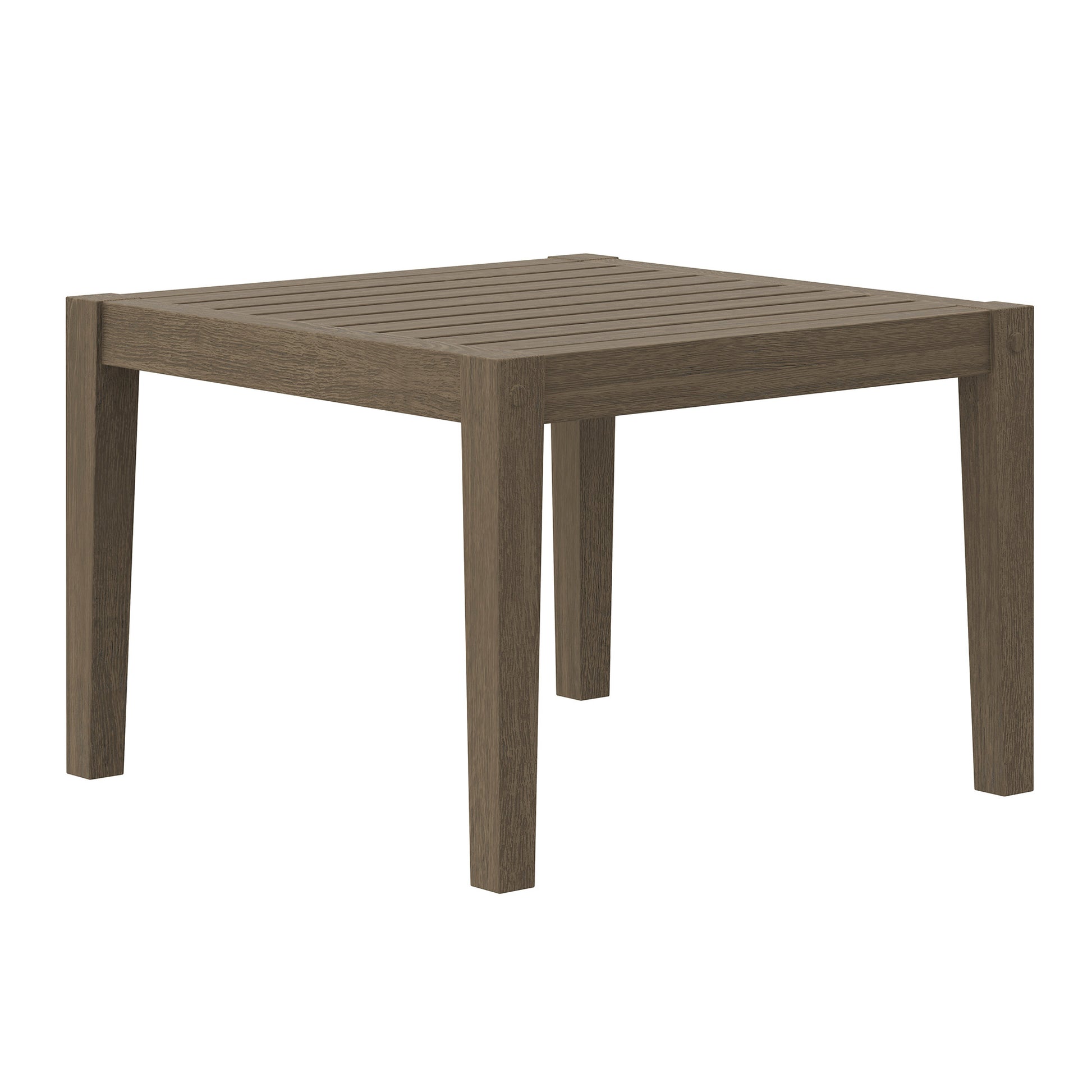 Northlake Square Outdoor Patio Teak Side Table by Modway | Outdoor Patio Daybed | Modishstore - 2