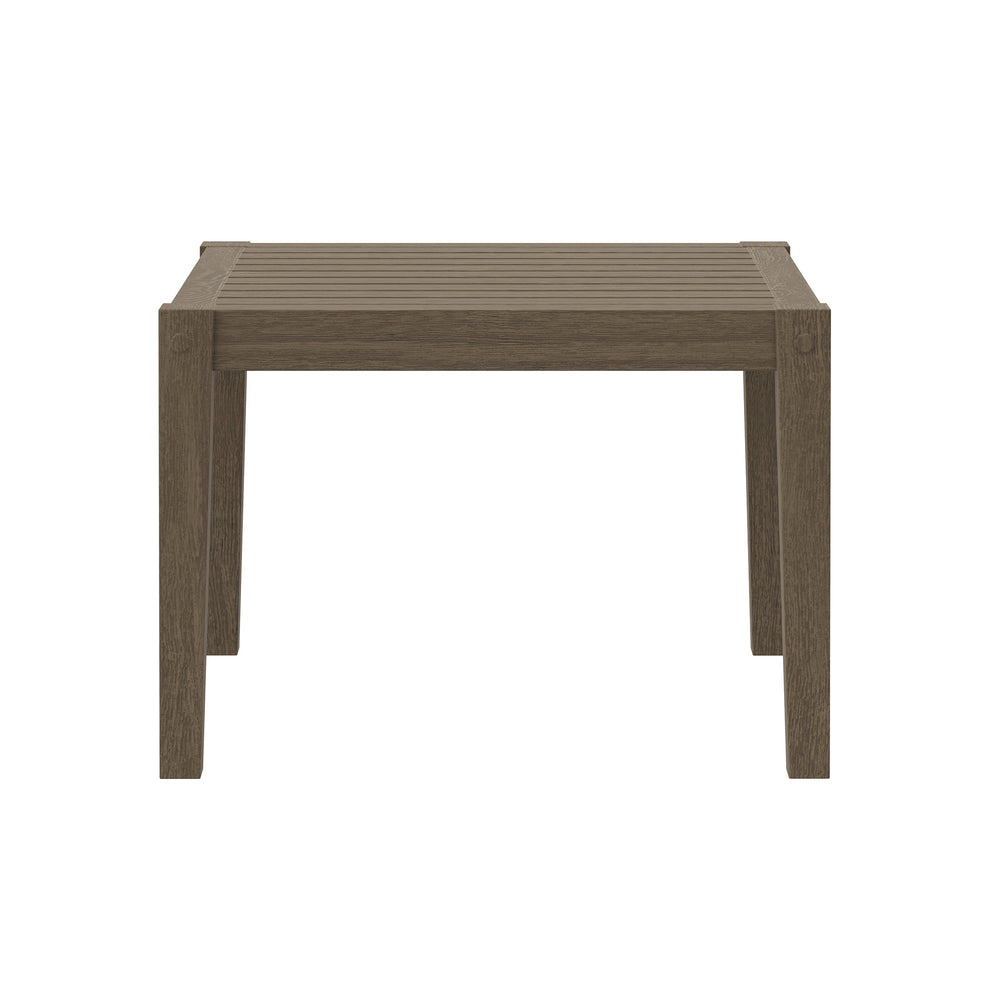 Northlake Square Outdoor Patio Teak Side Table by Modway | Outdoor Patio Daybed | Modishstore - 3