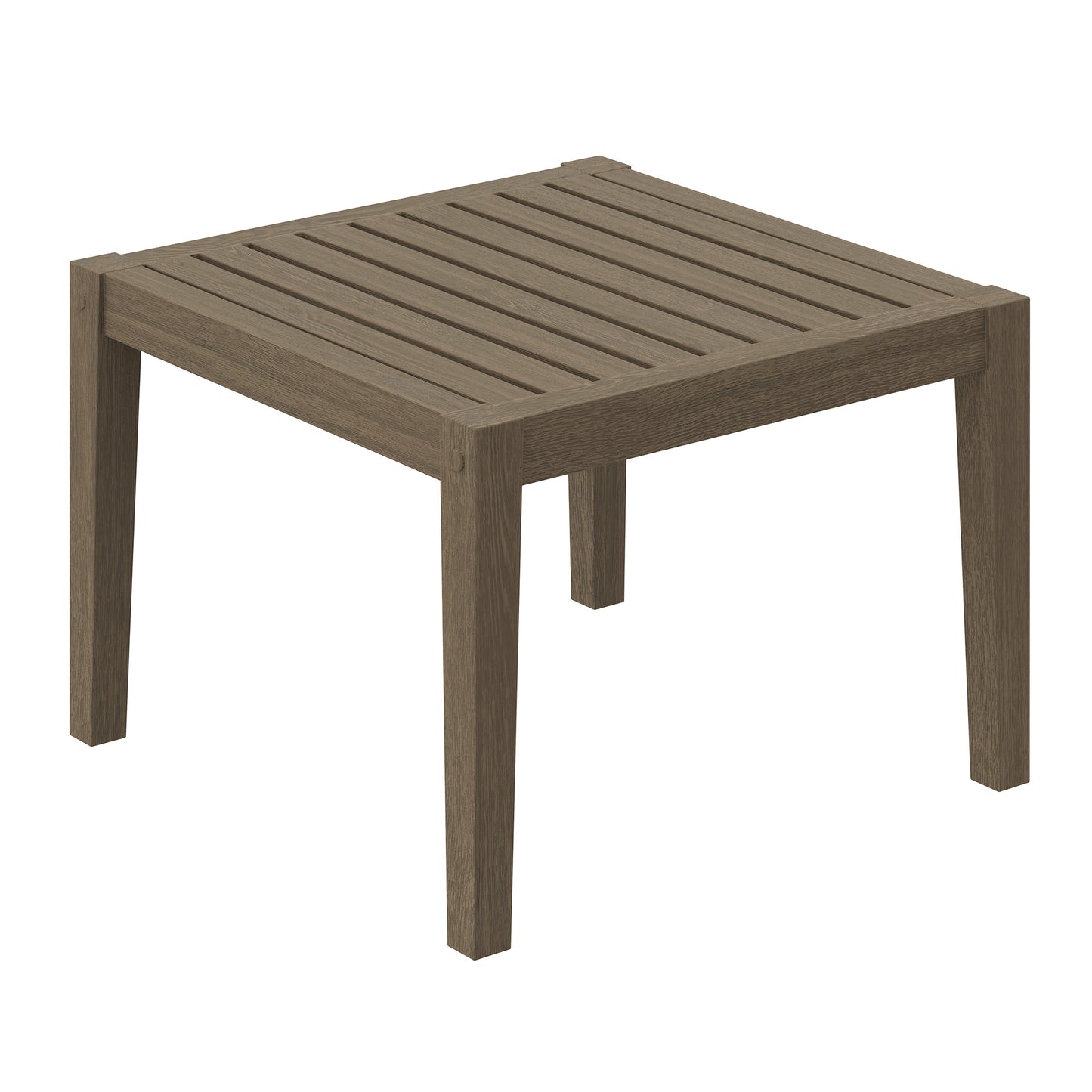 Northlake Square Outdoor Patio Teak Side Table by Modway | Outdoor Patio Daybed | Modishstore - 4