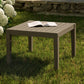 Northlake Square Outdoor Patio Teak Side Table by Modway | Outdoor Patio Daybed | Modishstore - 1
