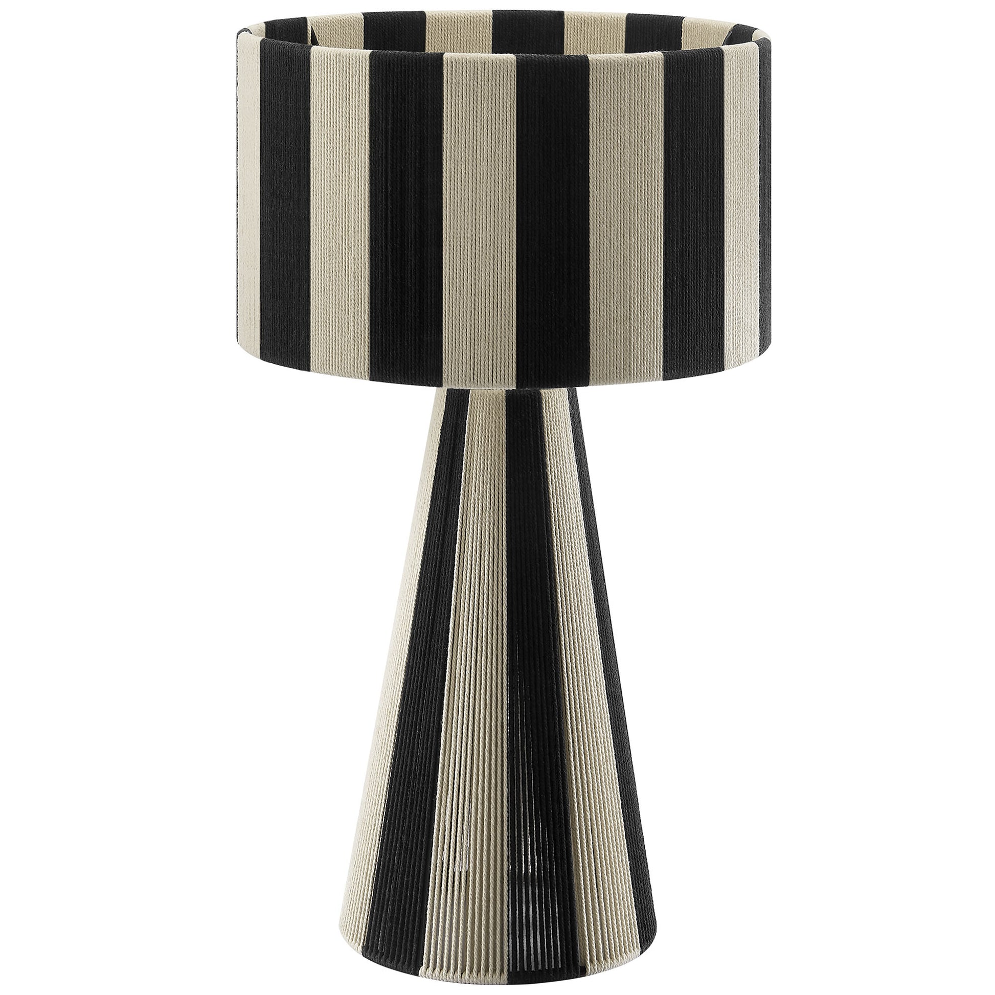 Renae Handwoven Cotton Thread Striped Table Lamp by Modway | Table Lamps | Modishstore - 2