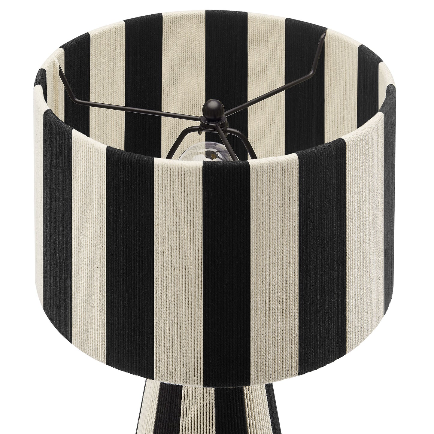 Renae Handwoven Cotton Thread Striped Table Lamp by Modway | Table Lamps | Modishstore - 5