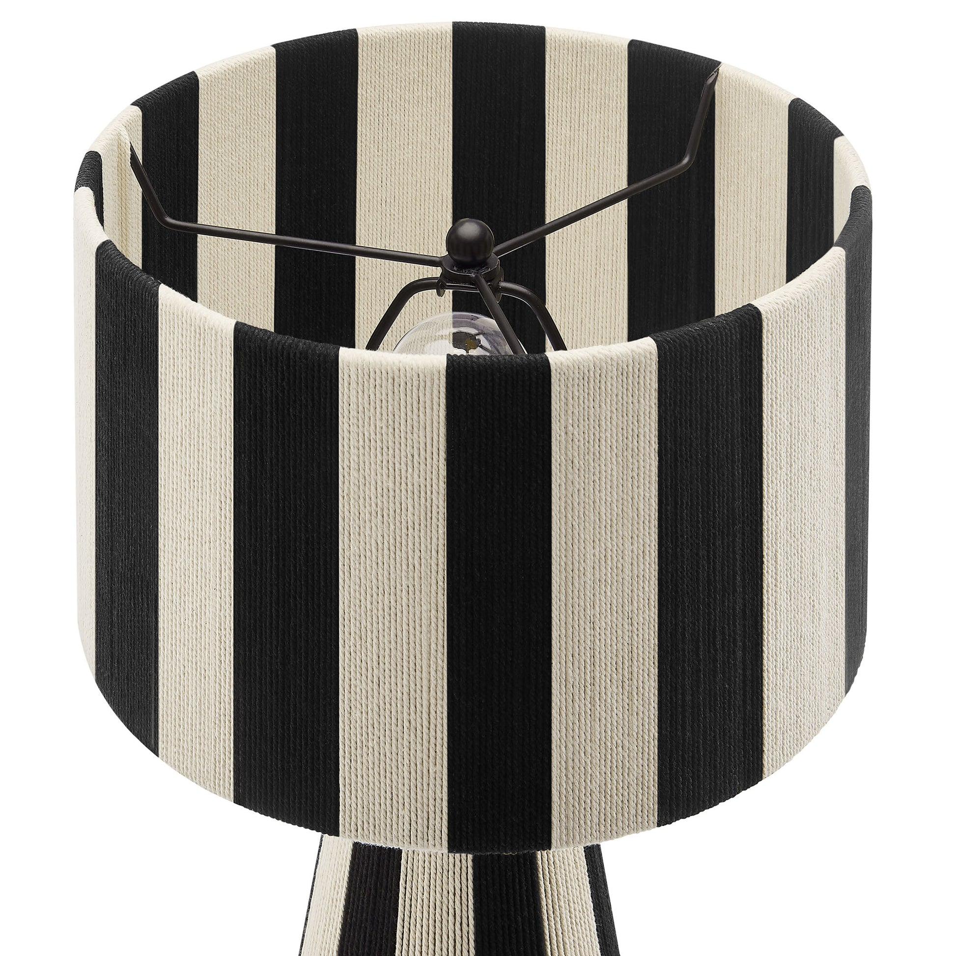 Renae Handwoven Cotton Thread Striped Table Lamp by Modway | Table Lamps | Modishstore - 5