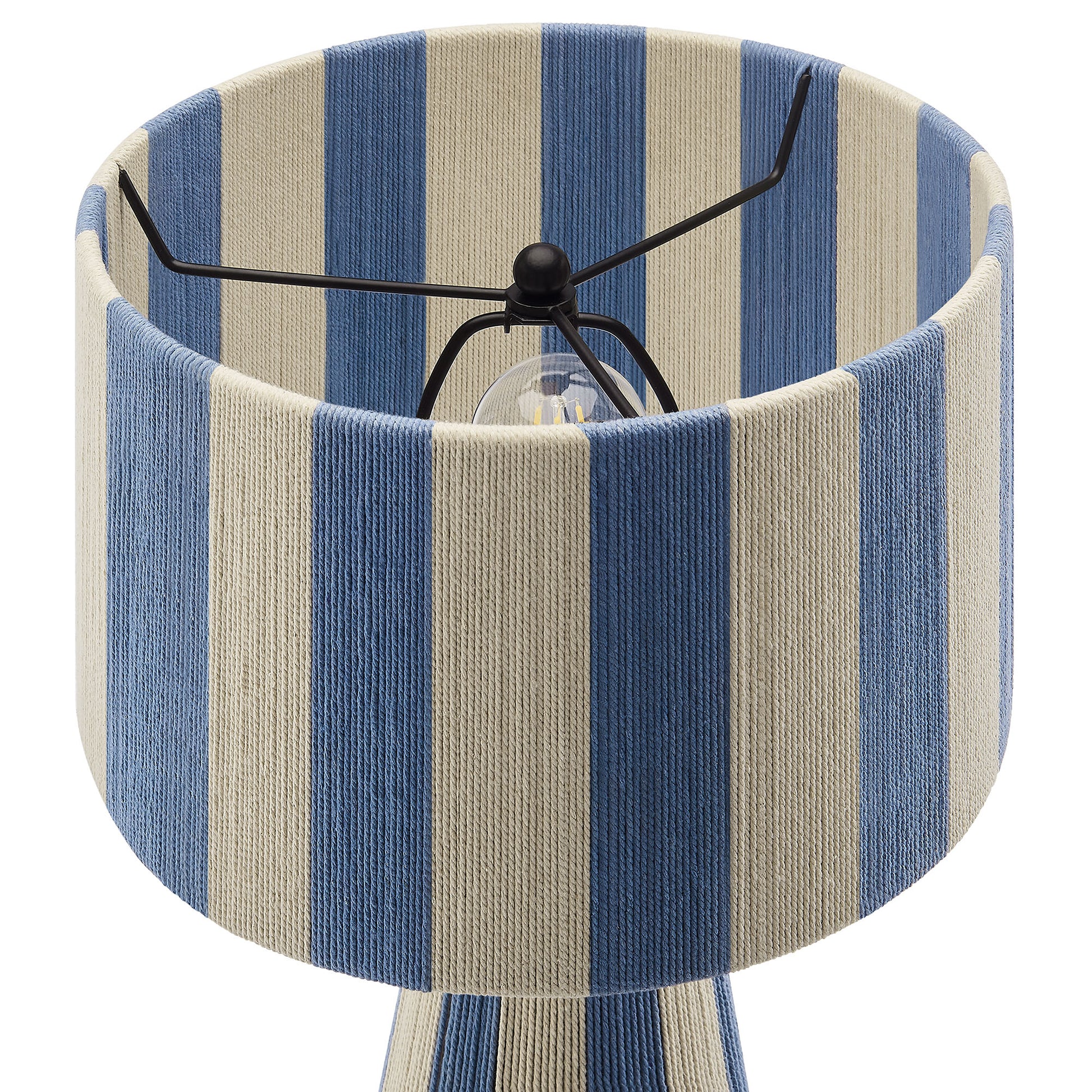 Renae Handwoven Cotton Thread Striped Table Lamp by Modway | Table Lamps | Modishstore - 14