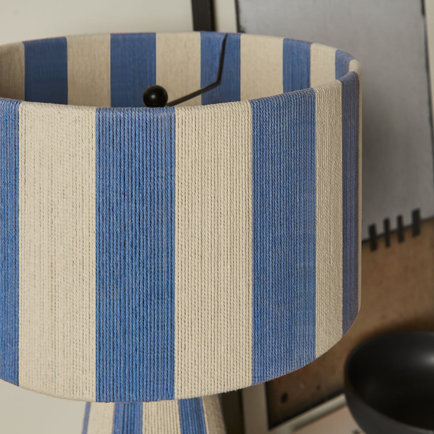 Renae Handwoven Cotton Thread Striped Table Lamp by Modway | Table Lamps | Modishstore - 16