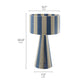 Renae Handwoven Cotton Thread Striped Table Lamp by Modway | Table Lamps | Modishstore - 20
