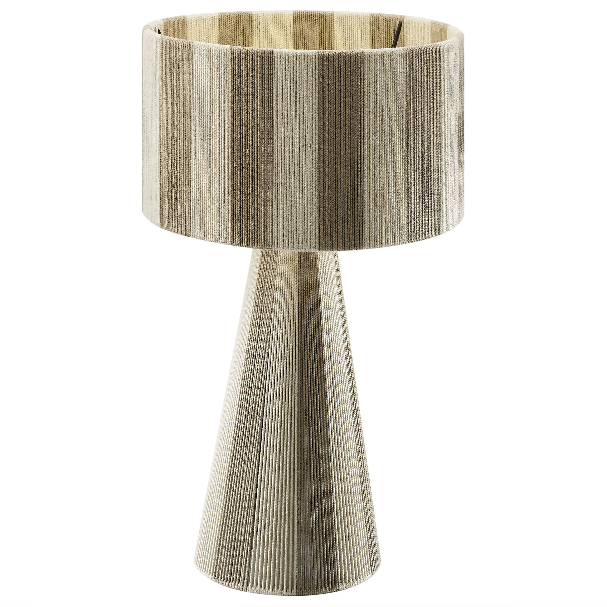 Renae Handwoven Cotton Thread Striped Table Lamp by Modway | Table Lamps | Modishstore - 22