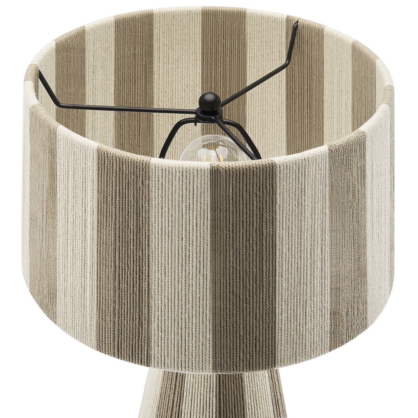 Renae Handwoven Cotton Thread Striped Table Lamp by Modway | Table Lamps | Modishstore - 24