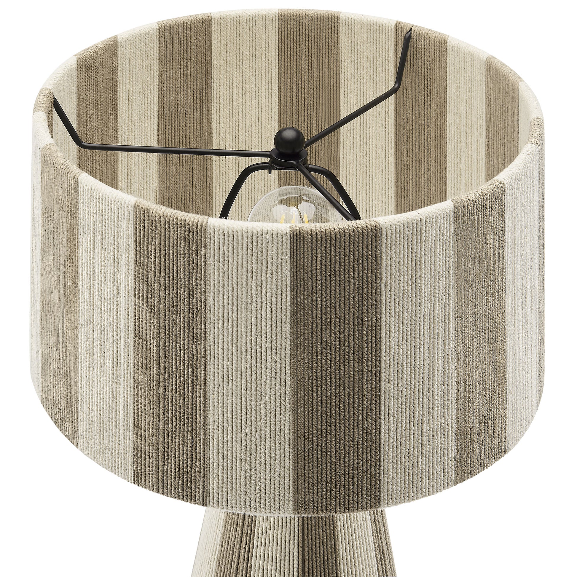 Renae Handwoven Cotton Thread Striped Table Lamp by Modway | Table Lamps | Modishstore - 24