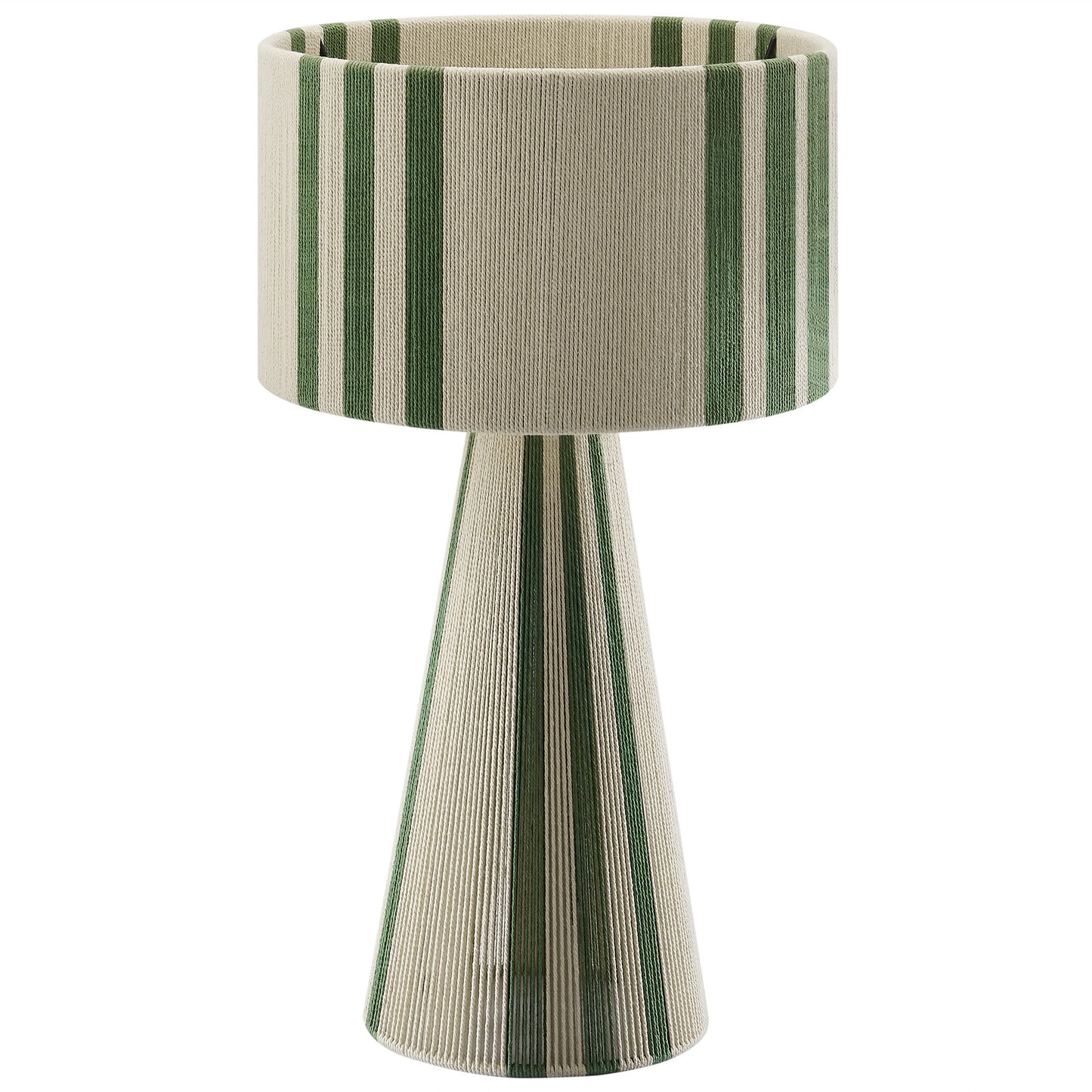 Gia Handwoven Cotton Thread Striped or Plain Table Lamp by Modway | Table Lamps | Modishstore - 2
