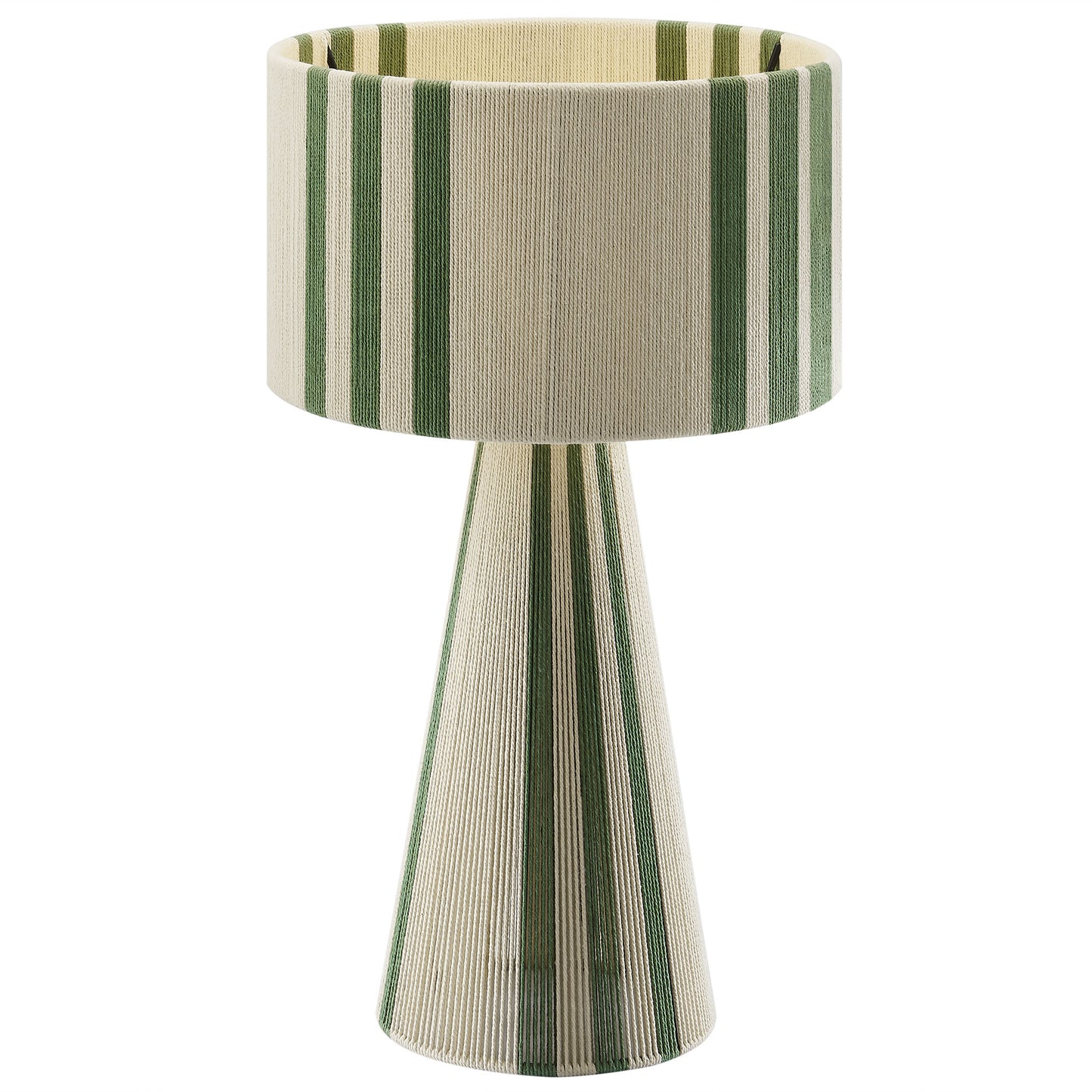 Gia Handwoven Cotton Thread Striped or Plain Table Lamp by Modway | Table Lamps | Modishstore - 3