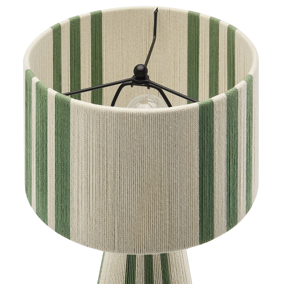 Gia Handwoven Cotton Thread Striped or Plain Table Lamp by Modway | Table Lamps | Modishstore - 5
