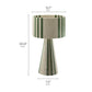 Gia Handwoven Cotton Thread Striped or Plain Table Lamp by Modway | Table Lamps | Modishstore - 10