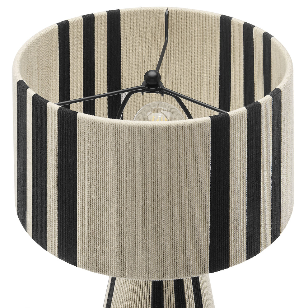 Gia Handwoven Cotton Thread Striped or Plain Table Lamp by Modway | Table Lamps | Modishstore - 14