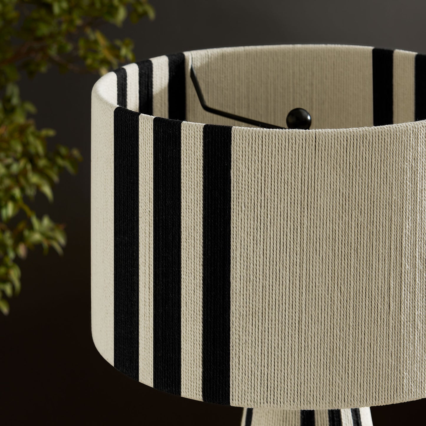 Gia Handwoven Cotton Thread Striped or Plain Table Lamp by Modway | Table Lamps | Modishstore - 16