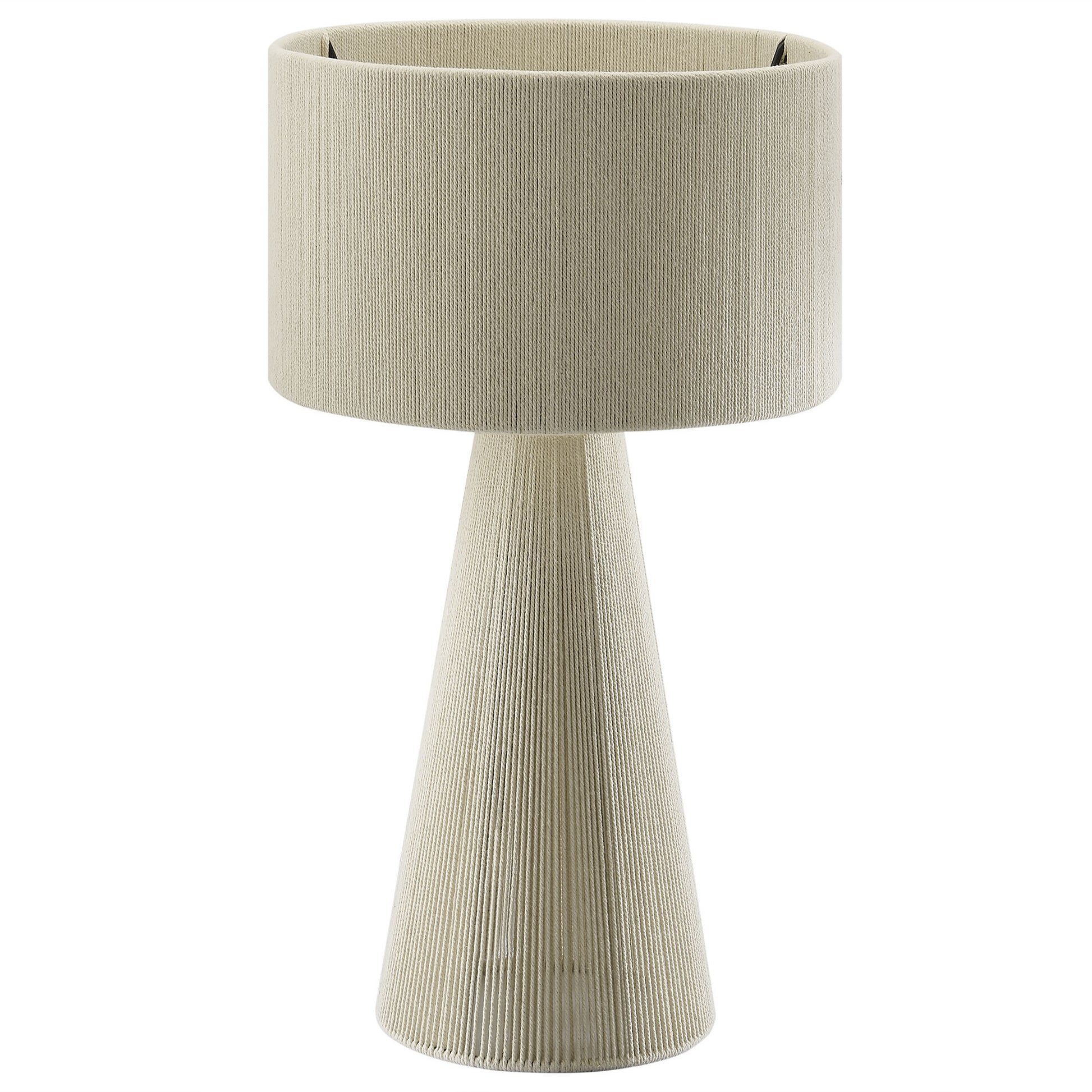 Gia Handwoven Cotton Thread Striped or Plain Table Lamp by Modway | Table Lamps | Modishstore - 21